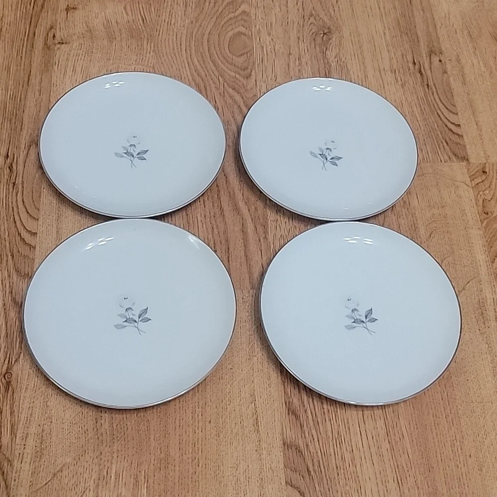 #3 Fashion Manor Solitude Set Of 4 Bread & Butter Plates 6 1/2" - Picture 1 of 5